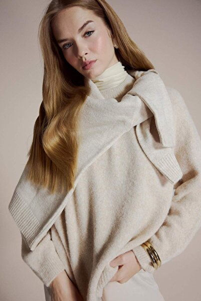 DeFacto Wool Blend Crew Neck Thick Knit Sweater G1396Ax25Wn