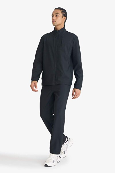 DeFacto Defactofit Standard Fit Stand Collar Zippered Sweatshirt F7635Ax25Au