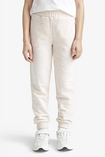 DeFacto Κοριτσίστικο Standard Fit Basic Απλό Ελαστικό Σχολικό Jogger Φούτερ Y1226A625AU