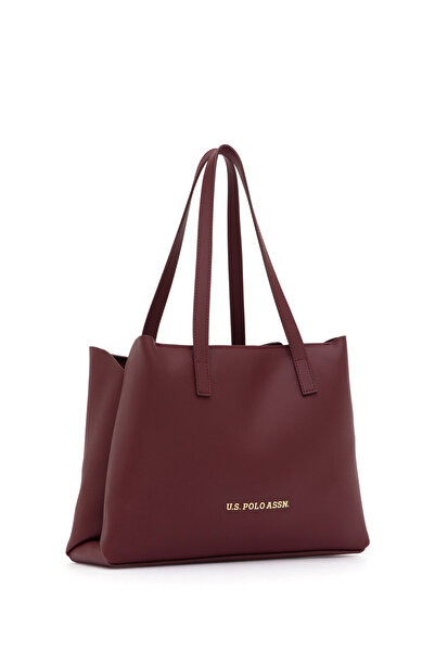 U.S. Polo Assn. Women's Burgundy Shoulder Bag 50317822-Vr014
