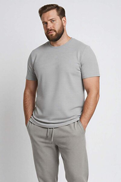 DeFacto Slim Fit Slim Fit Crew λαιμόκοψη κοντομάνικο Basic μονόχρωμο μπλουζάκι M6608AZ22SP