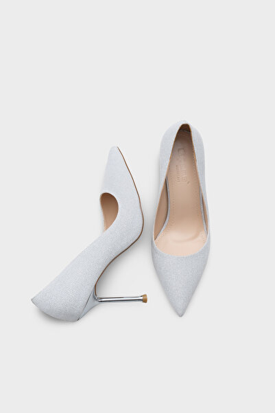 Capone Outfitters Lulu Metal Mid-Heel Stiletto