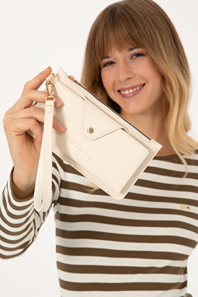 U.S. Polo Assn. Women's Beige Wallet 50316864-Vr011