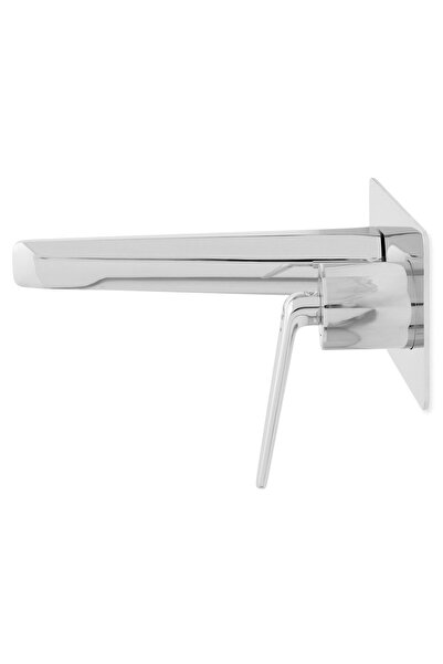 Maison Mex Baterie lavoar incastratã, NAOMI, L.21.5 l.21/9.4 H.9 cm, cromat