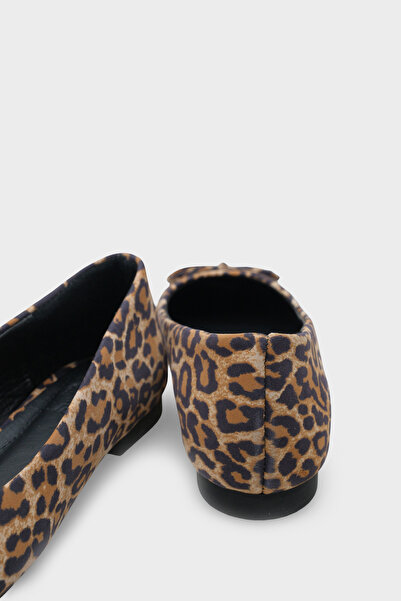 Capone Outfitters Dámské baleríny Bloom z pravé kůže s kulatou špičkou