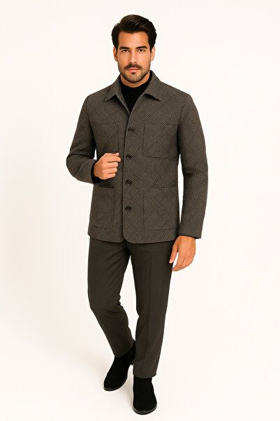 BLU Astarsız Dış Cep Ceket