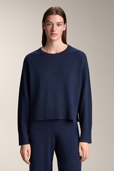 Oysho %100 kaşmir bisiklet yaka örgü kazak