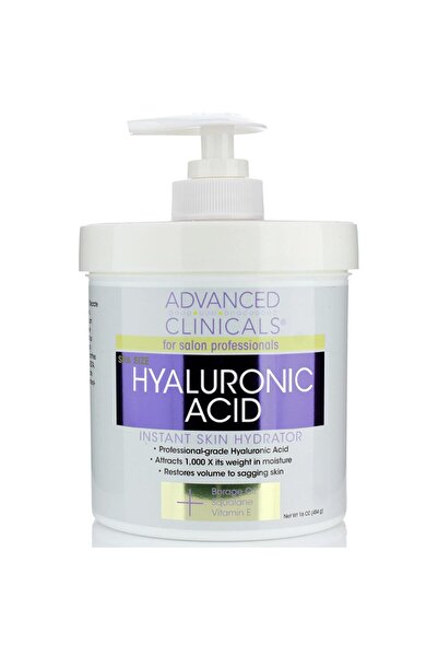 Advanced Clinicals Hyaluronic Acid Lotion 454Gr