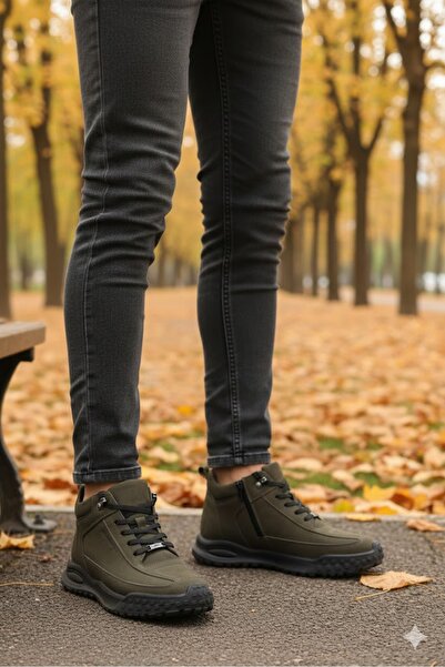 Hammer Jack 102 24882 Χακί Γνήσιο Προϊόν Γνήσιο Δέρμα Ανδρικές Μπότες