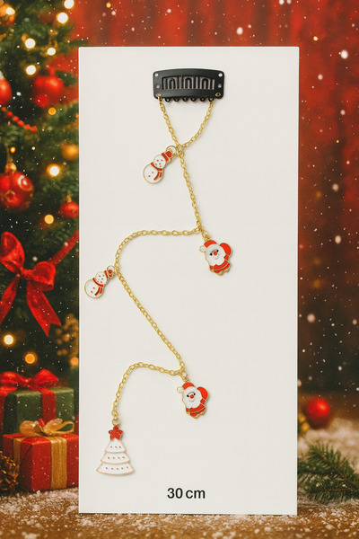 New Obsessions New Year's Figure Hanging Hair Chain Hair Accessory