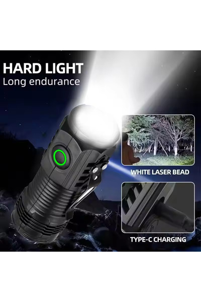 Choice S01 White light New Ultra Powerful Flashlight 3 Core LED Mini Tactical Flashlight Rechargeable High