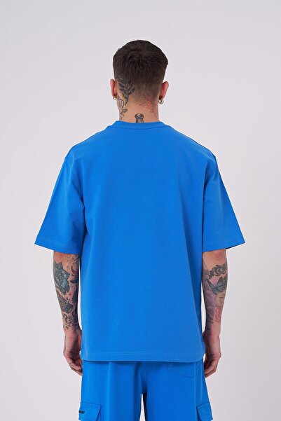 Machinist Ανδρικό μπλουζάκι No Name Basic Relaxed Ανοιχτό μπλε