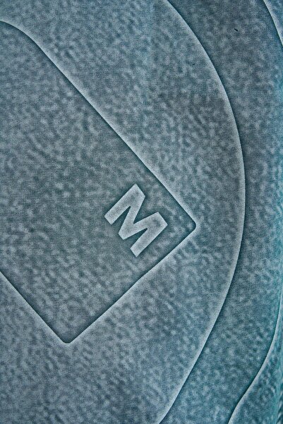 Machinist Ανδρικό μπλουζάκι τζιν Efect Oversize Oil Green