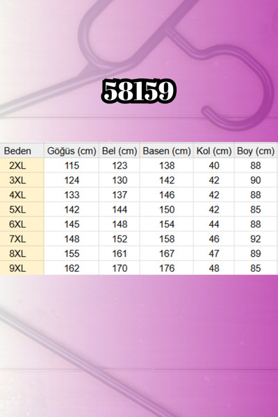 Eslina 58159 Plus Size Denim Mir Tunic - Dusty Rose