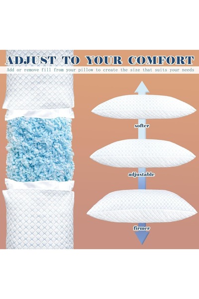 Generic Neck Pillow for Sleeping, Cervical & Ergonomic Contour Sleeping Cushion for Neck & Spine Support