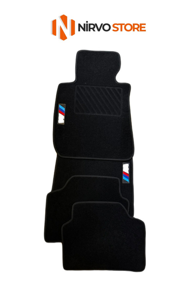 VELÜR BMW 3 Seri F30 2011-2019 Özel Tasarım M Teknik Oto Halı Paspas