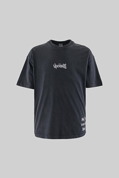 Machinist TRIUC DE SPALARE IMPRIMAT SLOGAN SI FOTO NEGRU