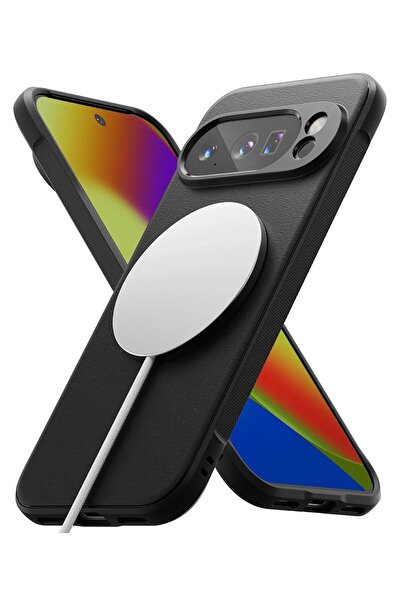 Ringke غطاء حماية لجهاز جوجل بيكسل ١٠ برو | سلسلة أونيكس المغناطيسية | أسود