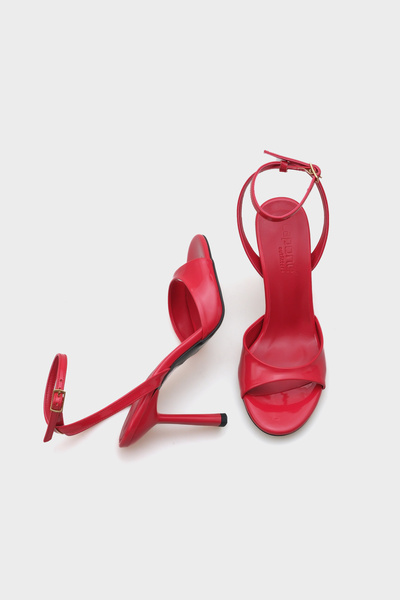 Capone Outfitters Elisa Round Toe Ankle Strap High Heel Women's Sandals