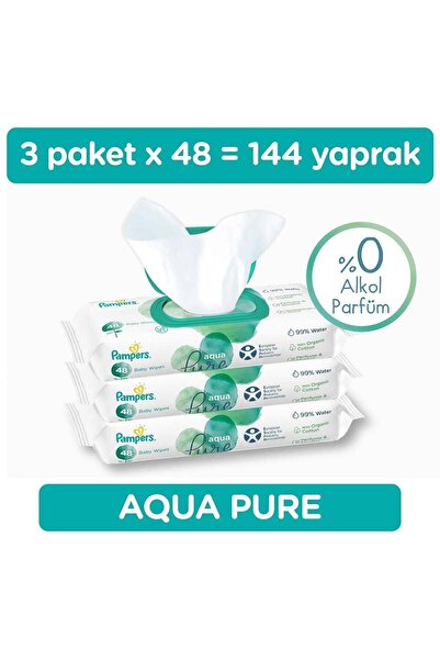 Prima ISLAK HAVLU AQUA YENİDOĞAN 48Lİ 3 ADET