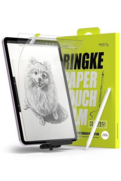 Ringke iPad Air 11" M2 (2024)|واقي شاشة من فيلم Paper Touch| صلب (1+1)، مع قا...