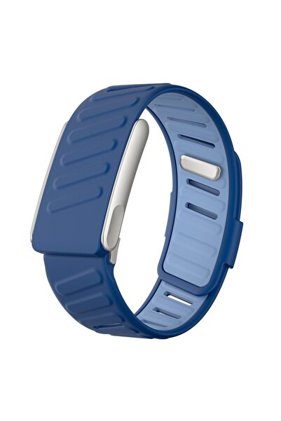 O Ozone سوار رياضي من السيليكون لساعة Whoop 5.0 وساعة MG - أزرق داكن