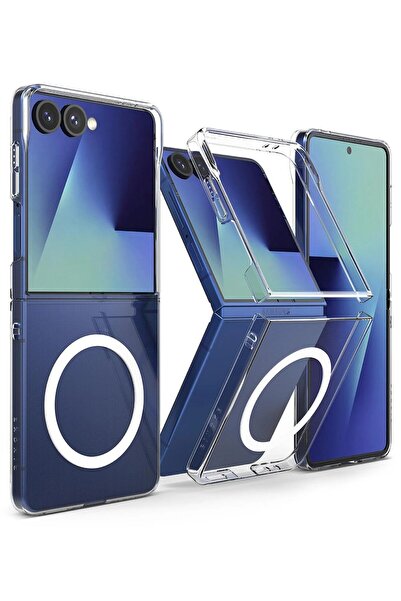 Ringke Samsung Galaxy Z Flip 7 Case Cover | Slim Magnetic |Clear