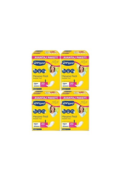 Canped MESANE PEDİ 20 Lİ LARGE (L) 4 ADET