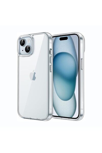 O Ozone غطاء شفاف لجهاز iPhone 15 Plus | شفاف