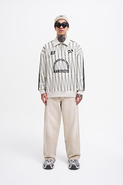 Machinist Чоловіча футболка з принтом і застібкою-блискавкою