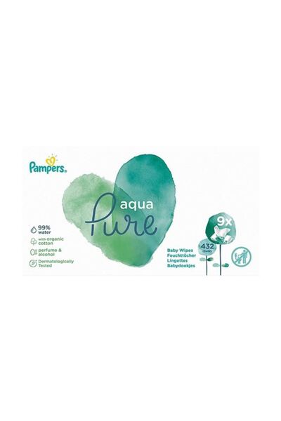 Prima ISLAK HAVLU AQUA YENİDOĞAN 48Lİ 9 ADET