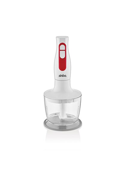 Sinbo 6-in-1 Hand Blender PC-3100 – 1000W Motor with Chopper Bowl, Measuring Beaker & Steel Blades