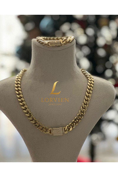 Lorvien Özel Gold Seri 14K Altın Kaplama Gurmet Set