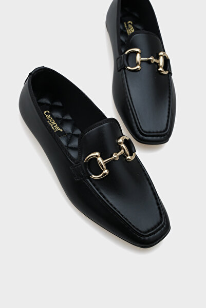 Capone Outfitters Жіночі лофери з металевою пряжкою Candi Metal