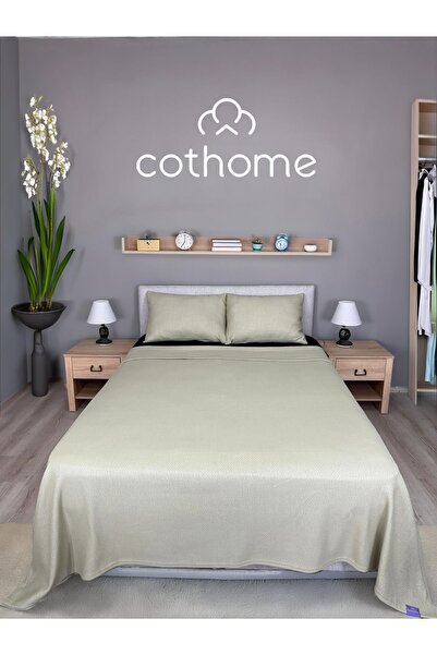 cothome Mevsimlik Pamuklu Yatak Örtüsü ve Yastık Kılıfı Set | Çift Kişilik | ...