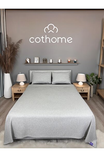 cothome Mevsimlik Pamuklu Yatak Örtüsü ve Yastık Kılıfı Set | Tek Kişilik | D...