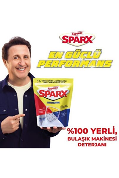 ASPEROX كبسولات سباركس دايموند بول.ماك 20 قطعة 3 عبوات