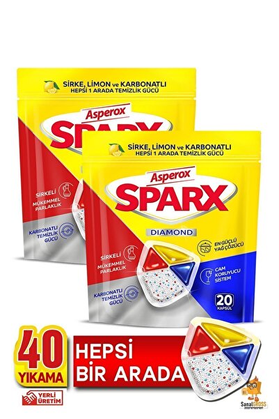 ASPEROX SPARX DIAMOND BUL.MAK KAPSÜLÜ 20 Lİ 2 ADET