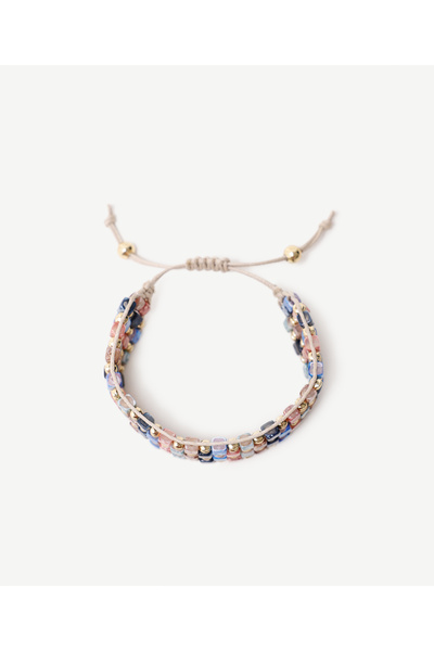 Yargıcı Cam Boncuklu Bileklik