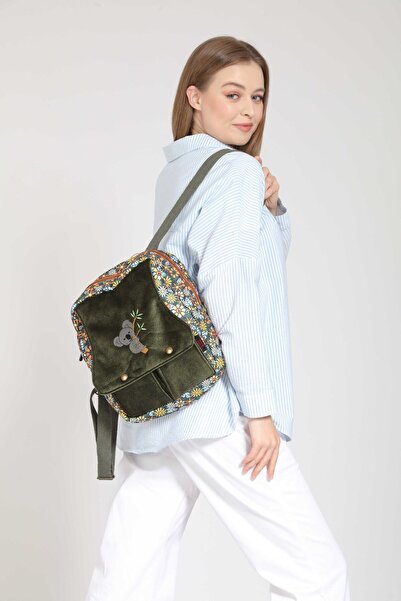 street&bagdnz Koala Embroidered Ethnic Authentic Bohemian Pattern Backpack Da...