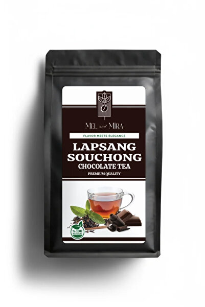 Mel and Mira Premium Chocolate Lapsang Souchong Tea 100g, Çikolata Aromalı La...