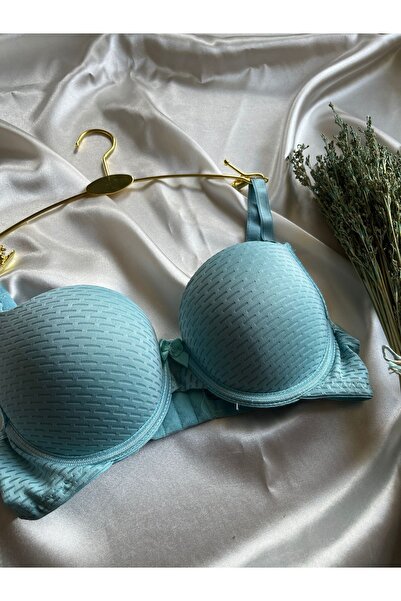 NİVENE حمالة صدر مزدوجة داعمة للغاية مع حشوة مزدوجة حمالة صدر فائقة النعومة