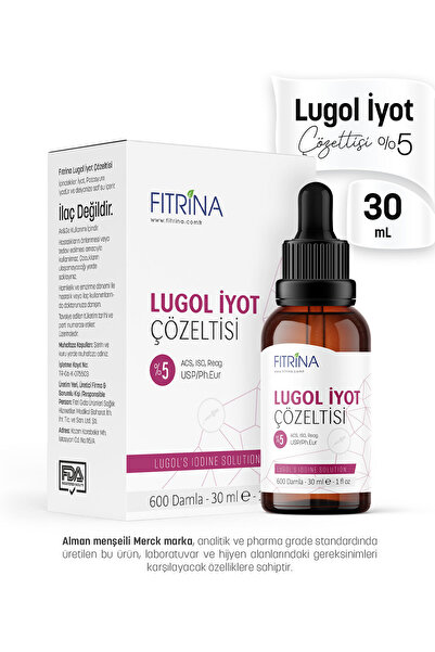 FITRİNA محلول لوجول اليود 5%