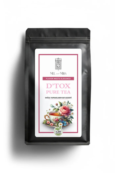 Mel and Mira Special D'tox Pure Tea 50g, Özel Karışım Ananaslı Yeşil Çay, Gün...