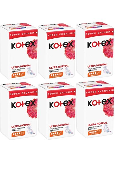 Kotex Ultra Normal Paket 24 LÜ 6 PAKET