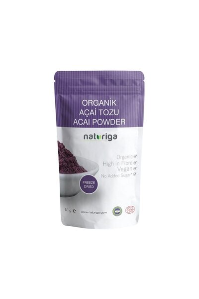 Naturiga Organik Açai Berry Tozu 50gr