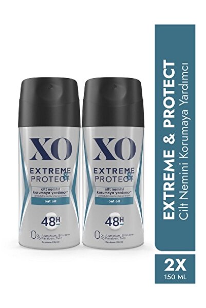 Xo DEODORANT EXTRİME&PROTECT MEN 150 ML 2 ADET
