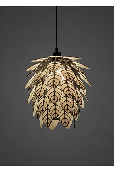 Rekatech Lotus Yaprak Desenli Modern Dekoratif Avize