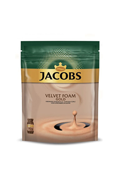 Jacobs Velvet Gold Foam Kahve 70 gr