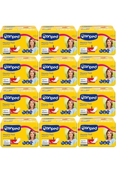 Canped Mesane Pedi Klasik L-büyük Boy 120 Adet 12pk*10